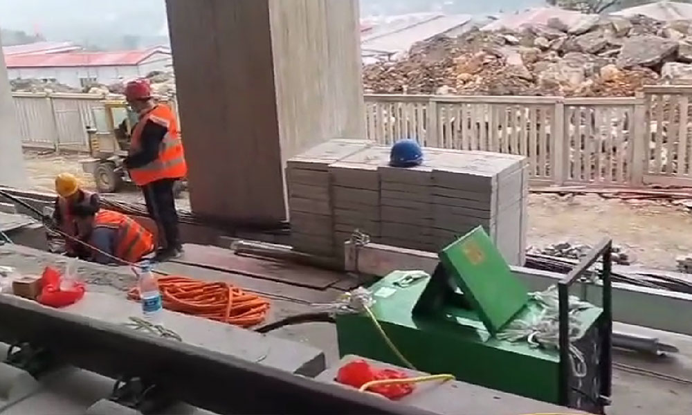 軌道堵死預(yù)埋管疏通