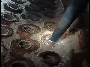 鍋爐水冷壁管疏通