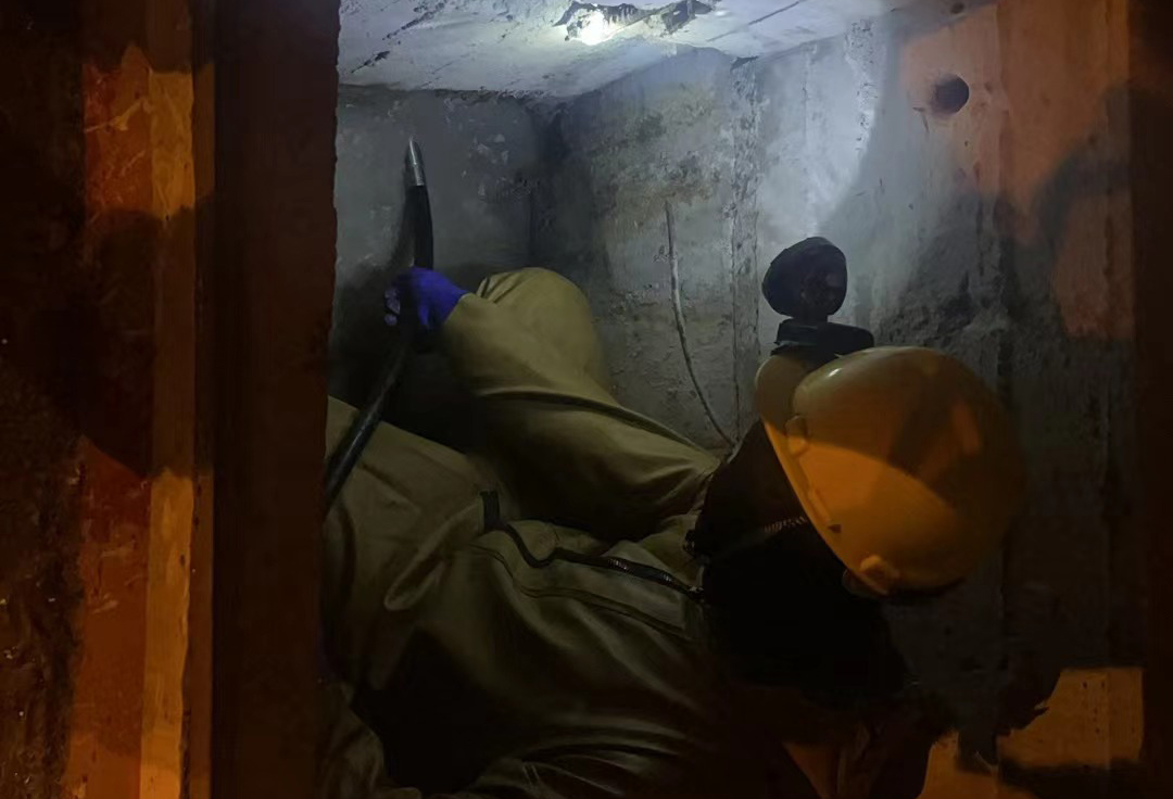 隧道預(yù)埋管疏通